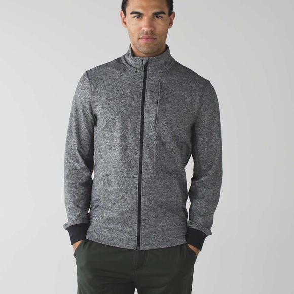 Lululemon PrePost Jacket Heathered Black / Black - XXL - Picture 1 of 4